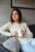 Cardigan Soft Botones Dorados